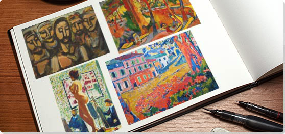 Fauvism Collage