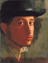 Degas selvportrett (1857-1858)