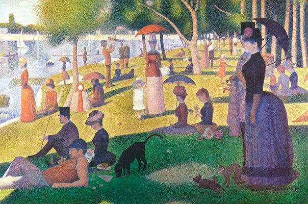 A sunday afternoon on the island of la grande jatte analysis